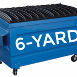 6 yard dumpster